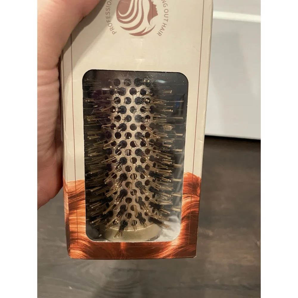 AIMIKE 1.7 Round Air Drying Brush Ceramic/Ionic Nano Thermal Round (Brush Only)